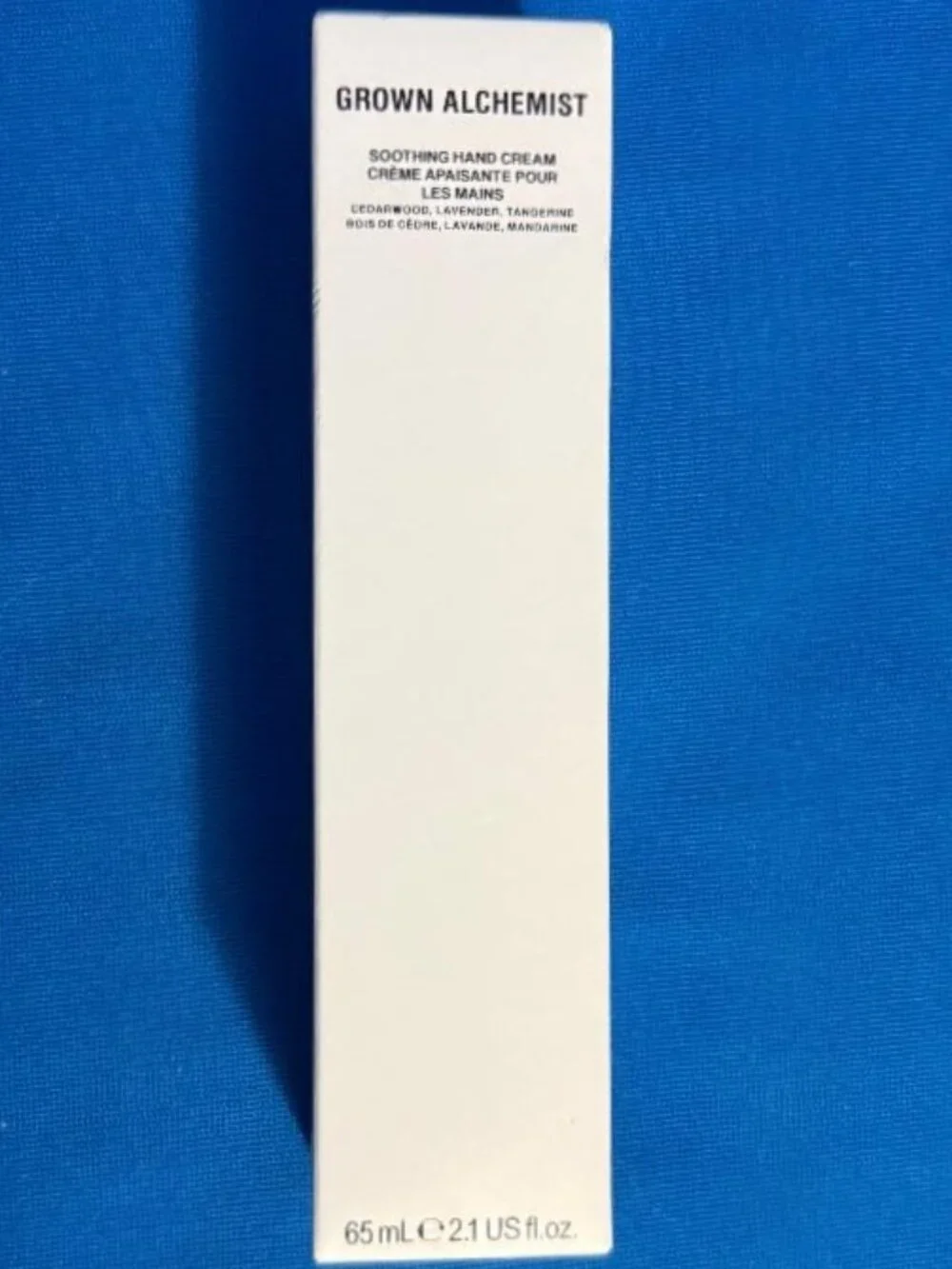 NEW / BNIB ~ GROWN ALCHEMIST ~ SOOTHING HAND & NAIL CREAM ~ 65 ML / 2.1 US FL OZ